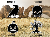 Decal options for spooky pet name stickers by Furnishables
