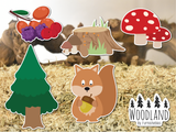 Woodland | Static Cling | Pet Cage Theme